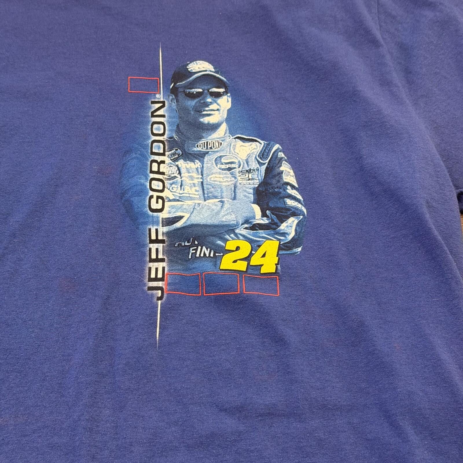 Winners Circle Vintage Jeff Gordon Y2K NASCAR Racing Blue Shirt 24 Size US L / EU 52-54 / 3 - 3 Thumbnail