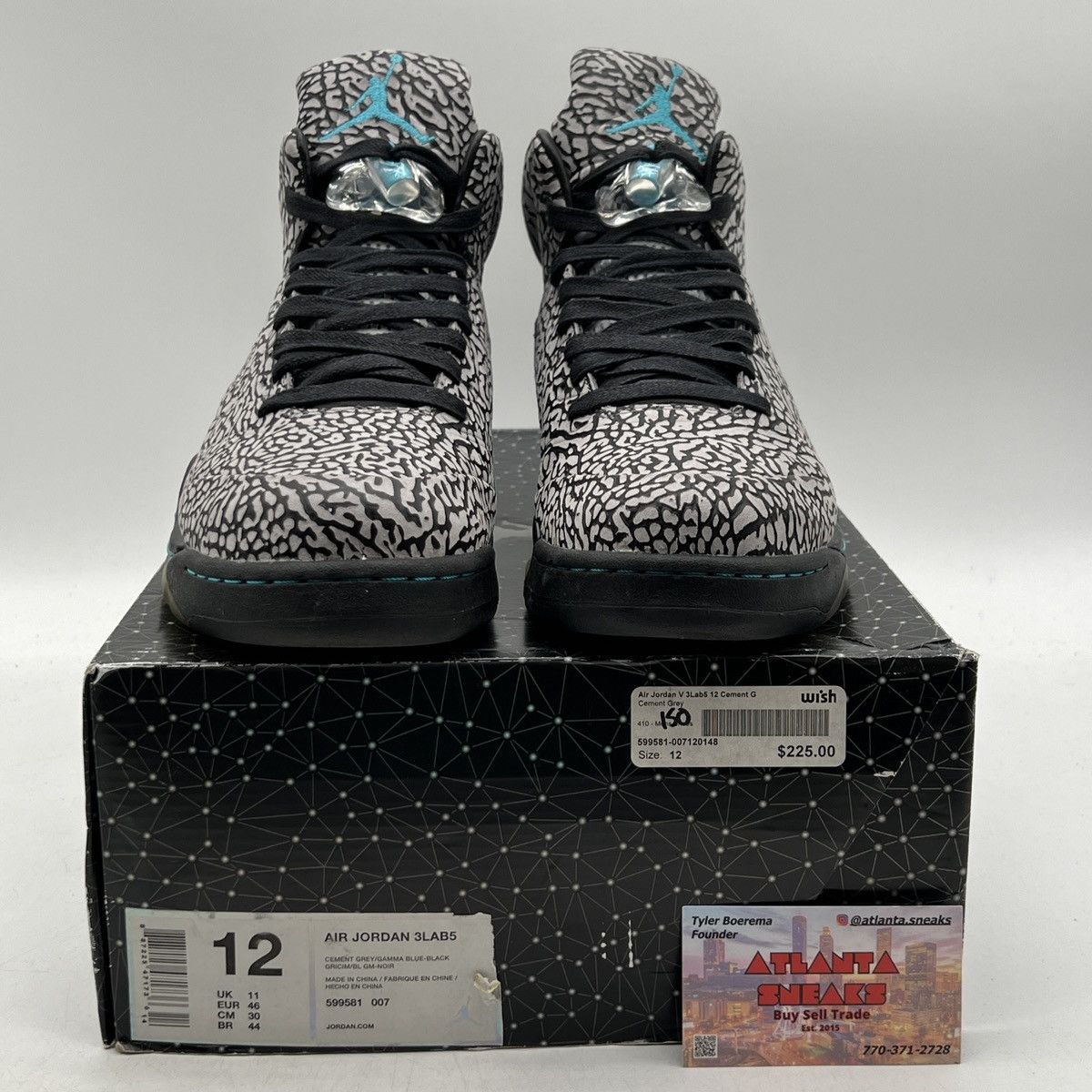 Jordan Brand Air Jordan 5 3Lab5 Size US 12 / EU 45 - 2 Thumbnail