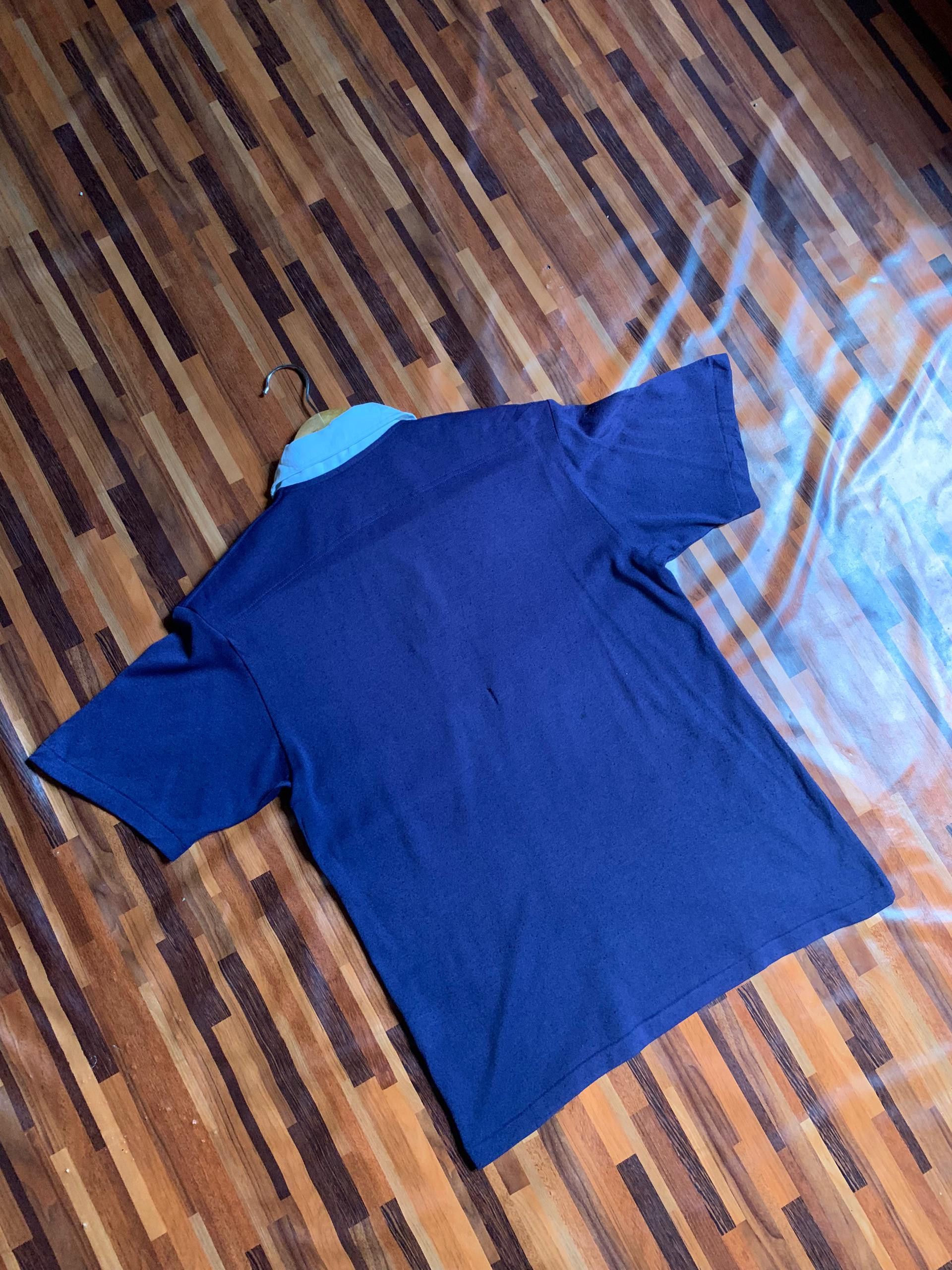 Montbell Vintage MONTBELL JAPAN RUGBY Outdoor Polo Tee Shirt Size US M / EU 48-50 / 2 - 2 Thumbnail