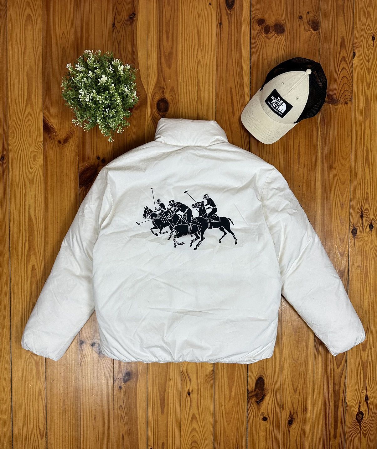 Designer × Japanese Brand × Polo Ralph Lauren Polo Ralph Lauren puffer Down jacket New with Tag Size L / US 10 / IT 46 - 2 Thumbnail
