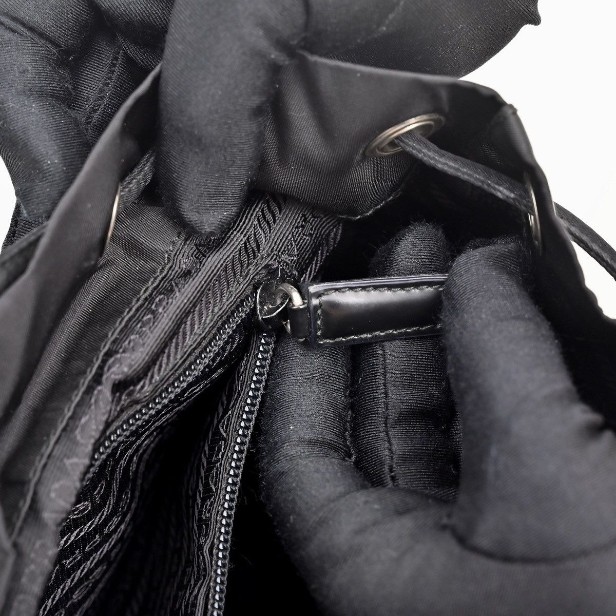 Prada Prada Small Re-Nylon Black Backpack Size ONE SIZE - 17 Thumbnail