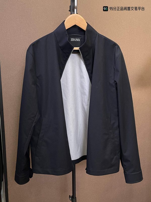 Ermenegildo Zegna Zegna FW24 Solid Zip Long. Size US L / EU 52-54 / 3 - 5 Thumbnail