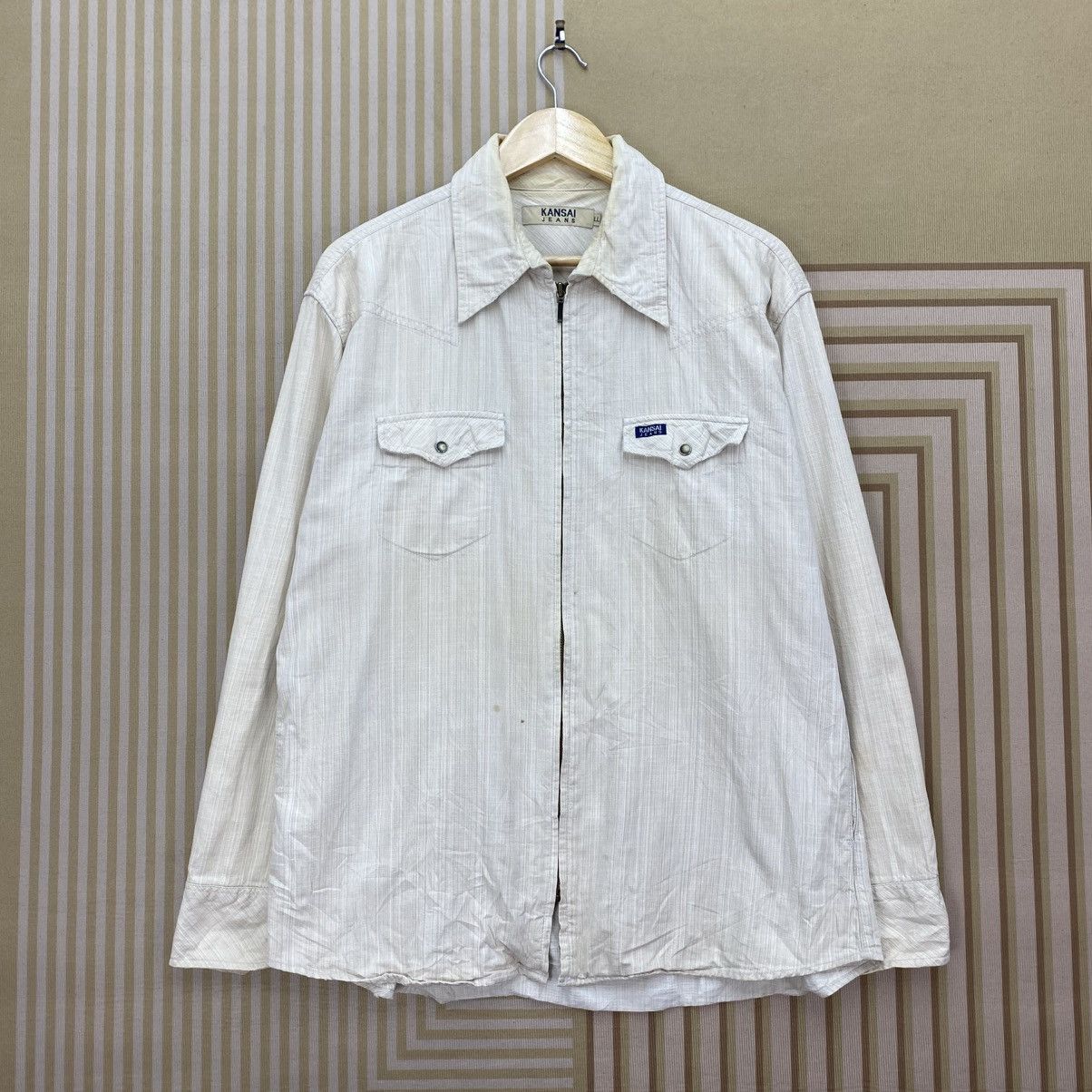 Kansai Yamamoto 🫶Kansai Jeans Western Snap Button Shirt Jacket Size US M / EU 48-50 / 2 - 1 Thumbnail
