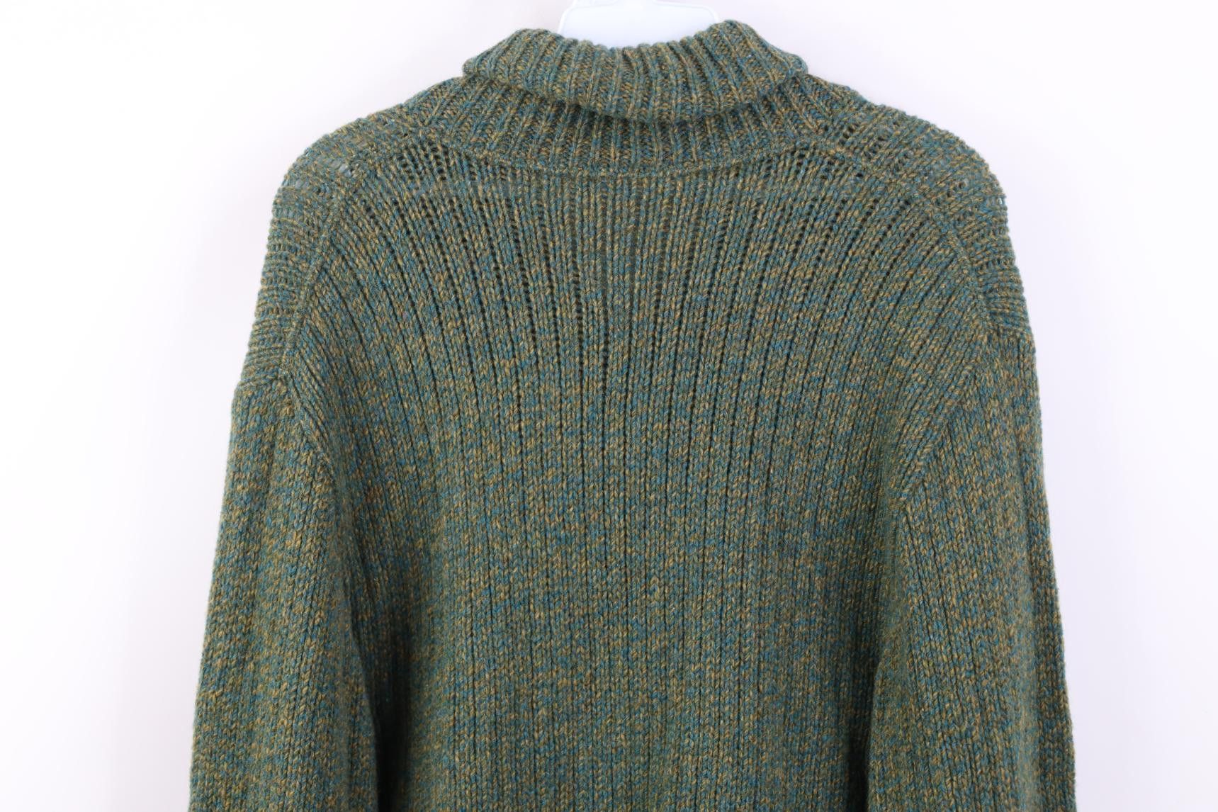 Vintage Vintage 50s 60s Streetwear Knit Shawl Sweater Flecked USA Size US S / EU 44-46 / 1 - 8 Thumbnail