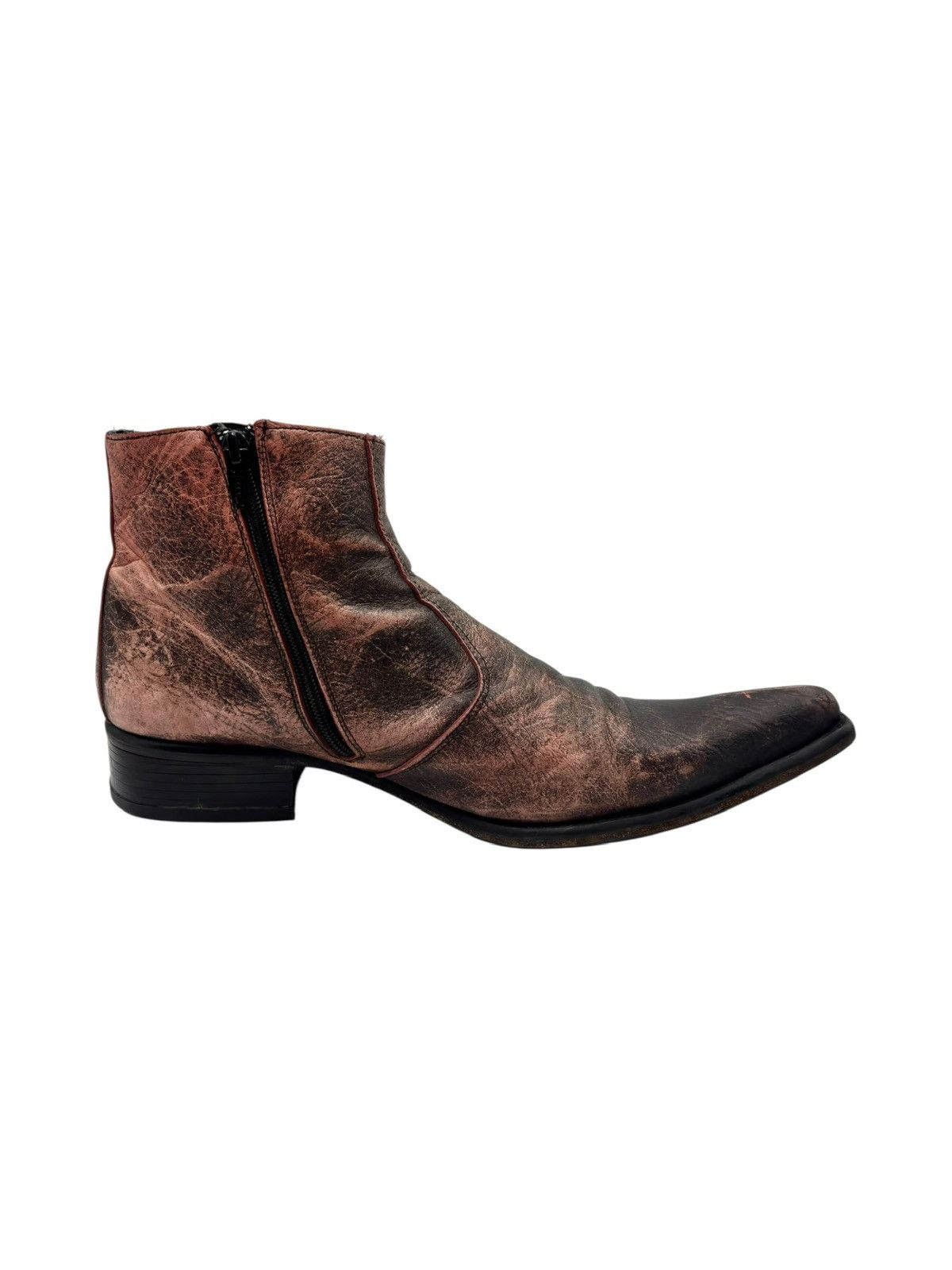 New Rock Vintage New Rock leather cowboy boots rose fade Size 41 Size US 11 / IT 41 - 7 Thumbnail