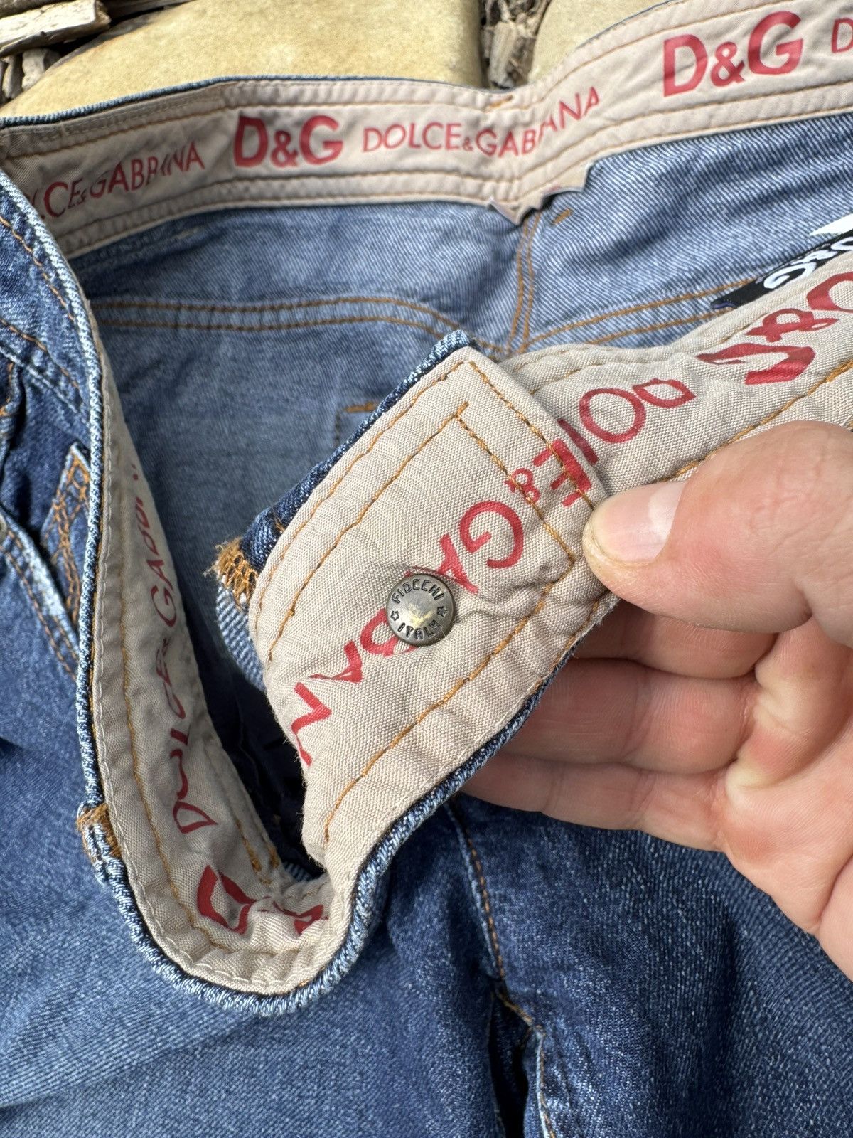 Dolce & Gabbana Vintage Dolce Gabbana Distressed Y2k Pants Size 31" - 14 Thumbnail