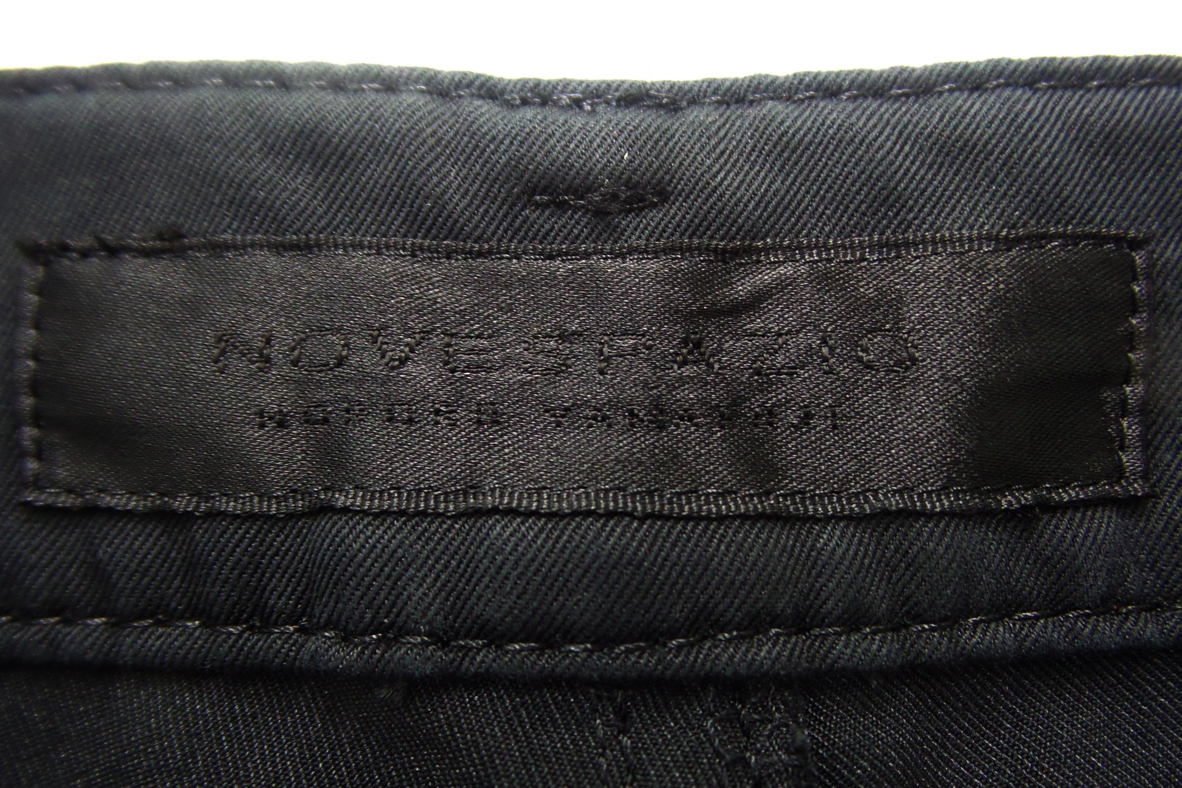 Designer × Japanese Brand × Le Grande Bleu (L.G.B.) Novespazio by Noboru Yamafuji Braided Flare Pants W28xL37.5 Size US 28 / EU 44 - 4 Thumbnail