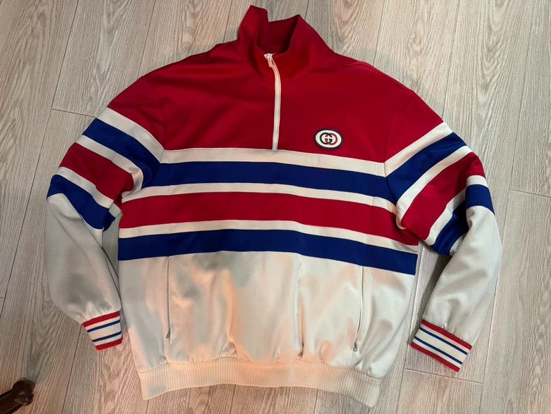 Gucci Gucci Half-zip tiger jacket 2501-Nextarrow Size US L / EU 52-54 / 3 - 1 Thumbnail