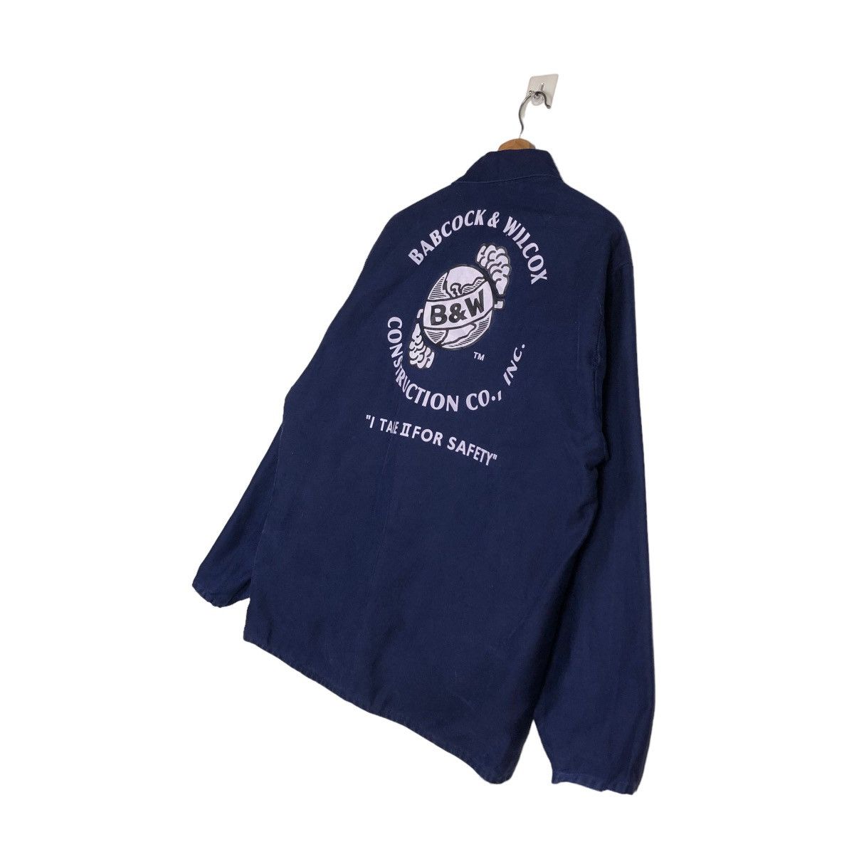 Japanese Brand × Vintage 📌VINTAGE WORK JACKET BABCOCK & WILCOX USA TOYO ENTERPRISE Size US XL / EU 56 / 4 - 3 Thumbnail