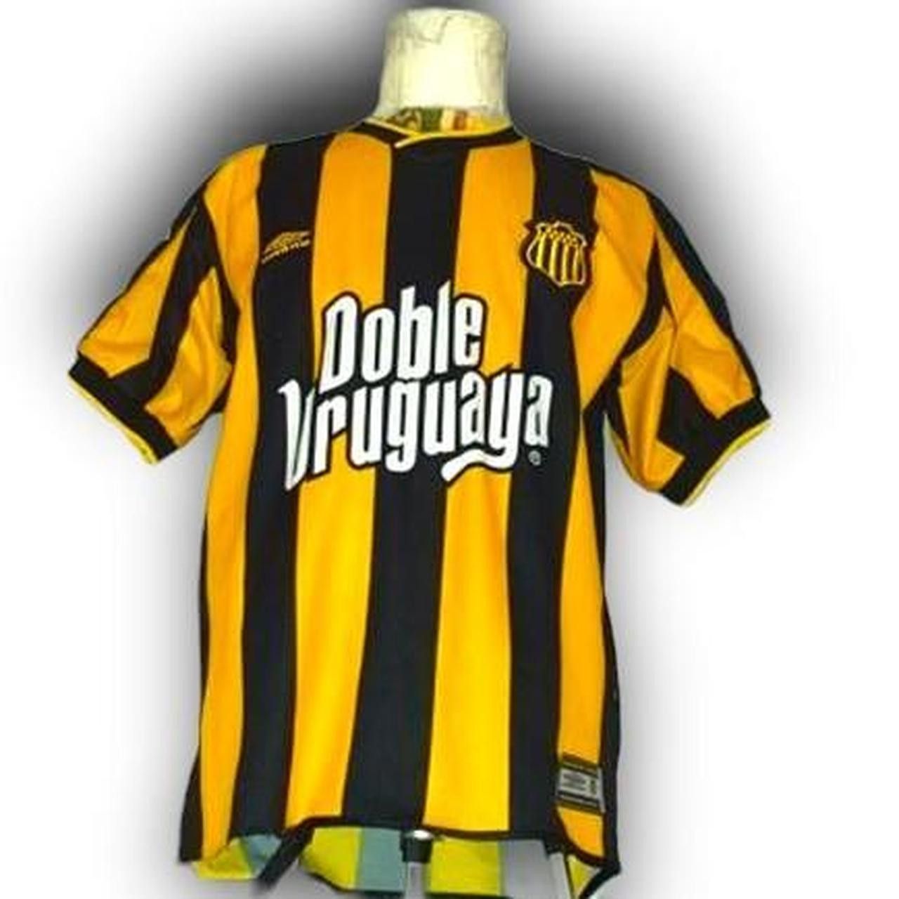 Umbro Club Atletico Penarol Uruguay 2001 2002 2003 Home Shirt Size US L / EU 52-54 / 3 - 1 Thumbnail