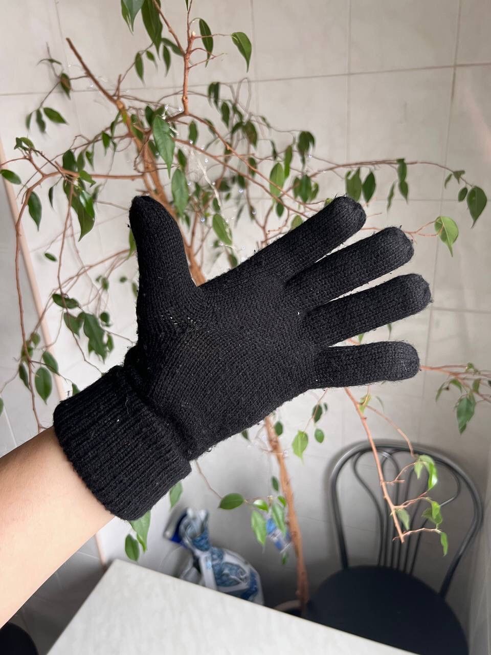 Stussy Stussy Vintage 1990s Black Work Gloves Y2K Skateboarding Size ONE SIZE - 12 Thumbnail