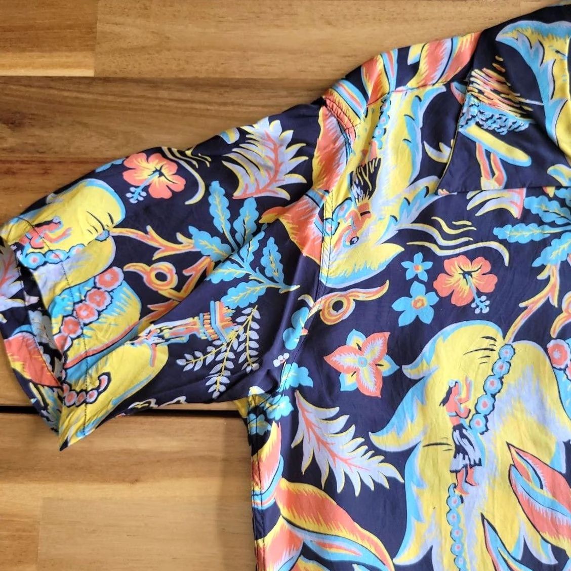 Sun Surf Sun Surf Hawaiian Print Rayon Short Sleeve Shirt M Japan Made Mens Size US M / EU 48-50 / 2 - 4 Thumbnail