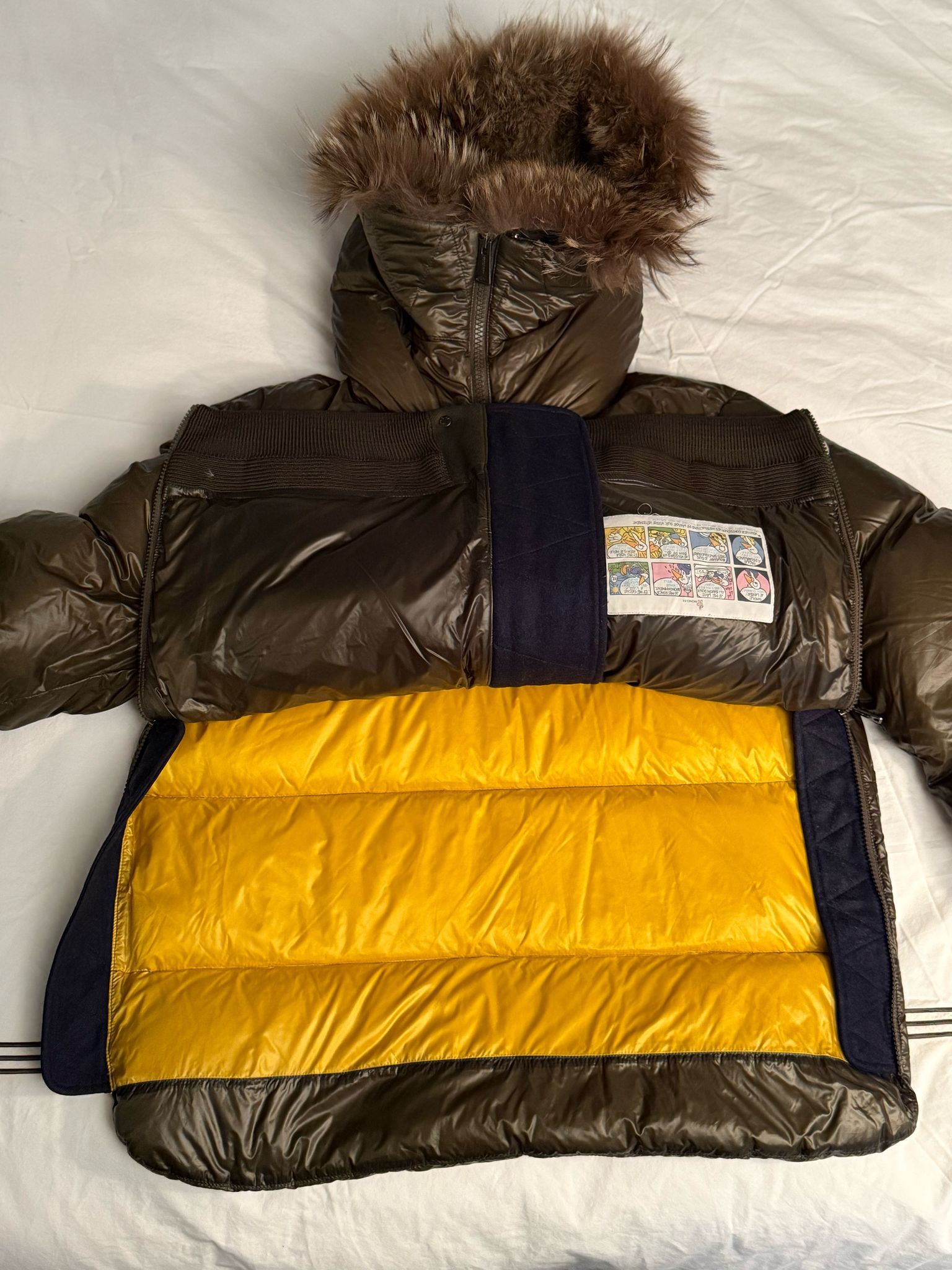 Moncler Hooded Down Jacket Coat Size US L / EU 52-54 / 3 - 11 Thumbnail