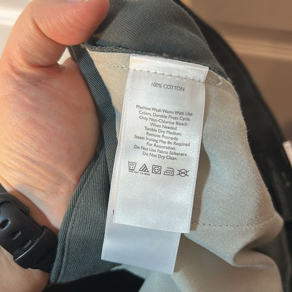 Eddie Bauer Eddie Bauer relaxed straight reg Chino Gray Pants sz 38 NWT Size US 38 / EU 54 - 7 Thumbnail