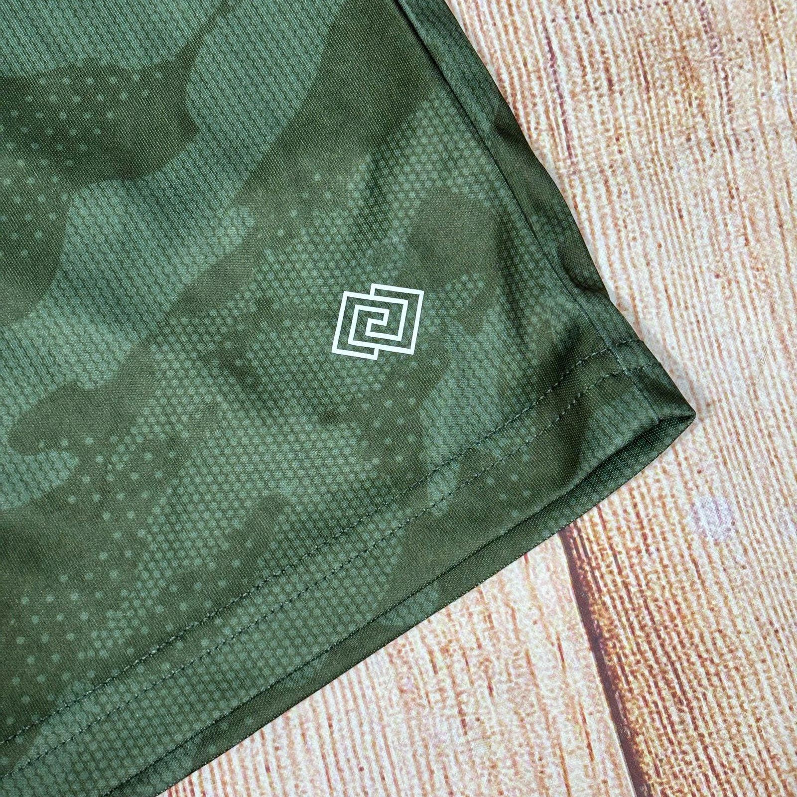 Zylos George Machado Zelos Men's Large Camouflage Athletic Shorts NWT Size US 34 / EU 50 - 2 Thumbnail