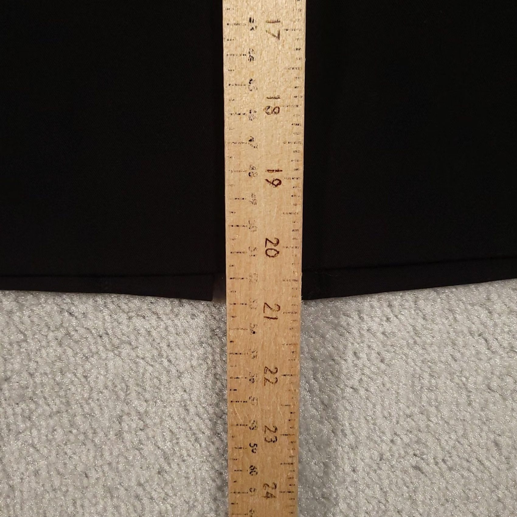 Vintage Body by Victoria Skirt Womens 8 Black Pencil Career Office Stretch Pockets Classic Women Size 30" / US 8 / IT 44 - 4 Thumbnail