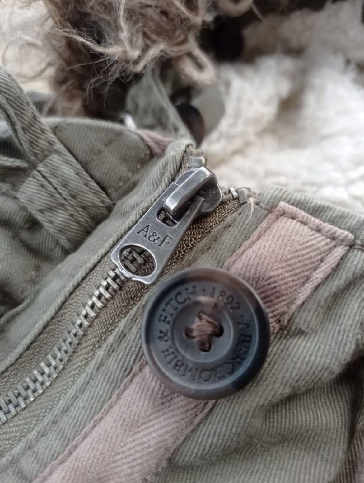 Abercrombie & Fitch × Japanese Brand Abercrombie & Fitch Parka with Fur jacket Size US S / EU 44-46 / 1 - 6 Thumbnail