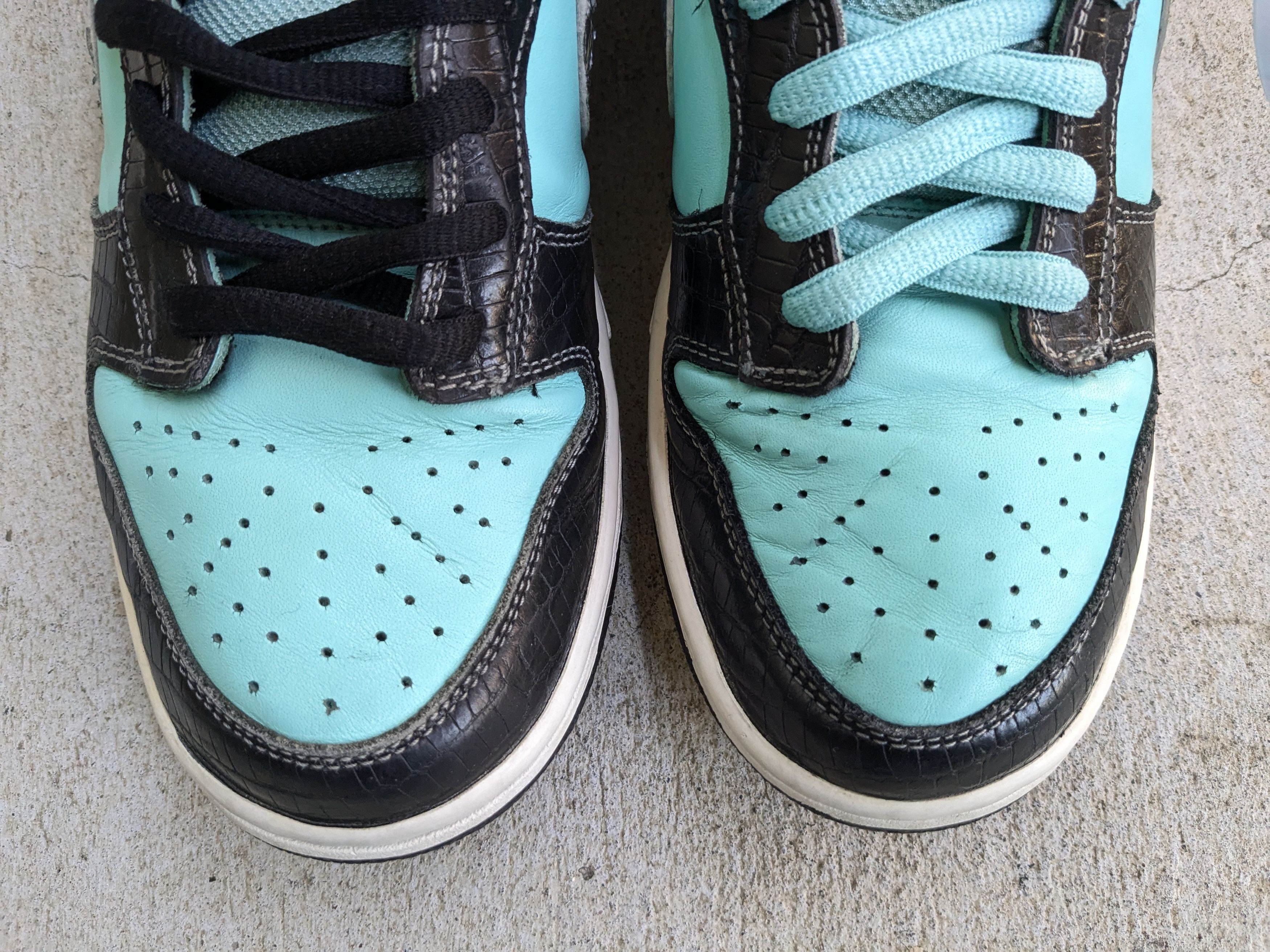 Nike Nike SB Dunk Low Pro x Diamond Supply Co. Tiffany 10 Size US 10 / EU 43 - 3 Thumbnail