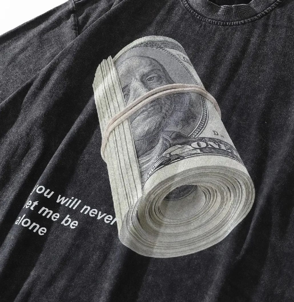 Vintage Band for Band Dollar Tee Oversized Loose Size US XL / EU 56 / 4 - 5 Thumbnail
