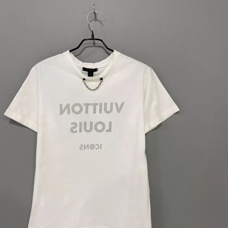 Louis Vuitton Louis Vuitton Chain-printed short sleeve 2501-Nextarrow Size US L / EU 52-54 / 3 - 2 Thumbnail