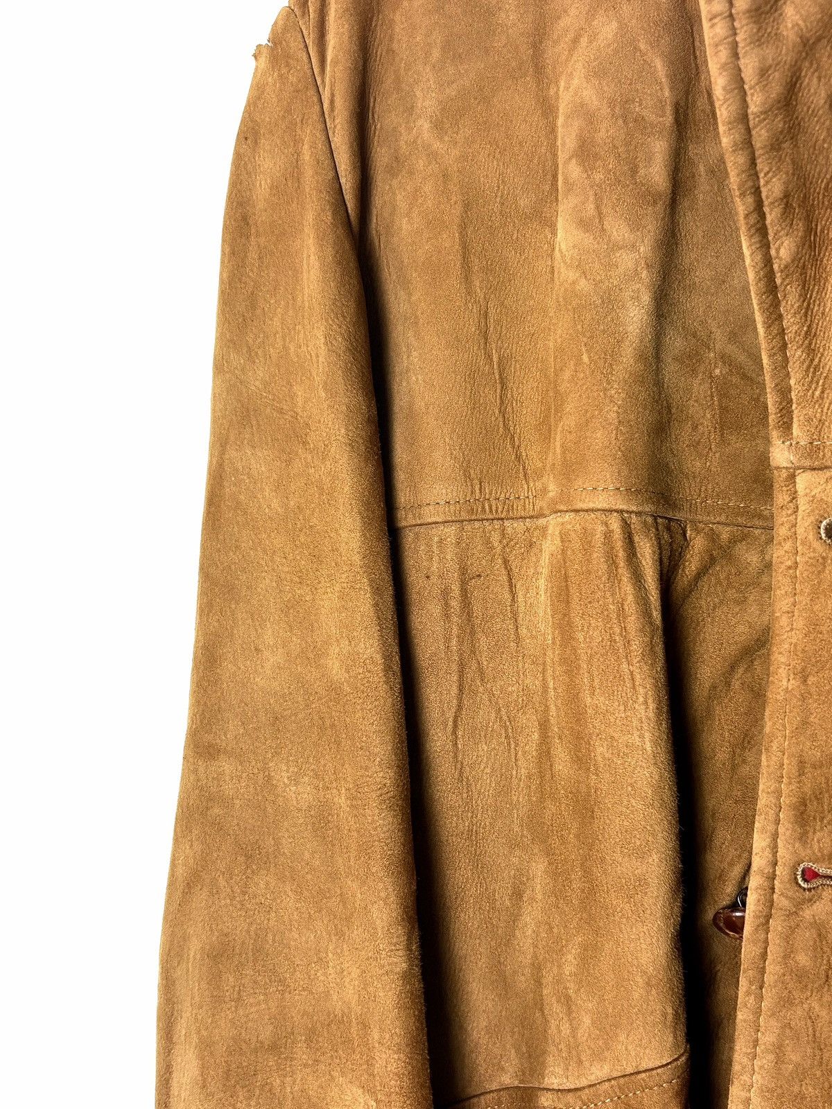 Genuine Leather Amalgamation Suede Leather Western Coat Size US L / EU 52-54 / 3 - 14 Thumbnail