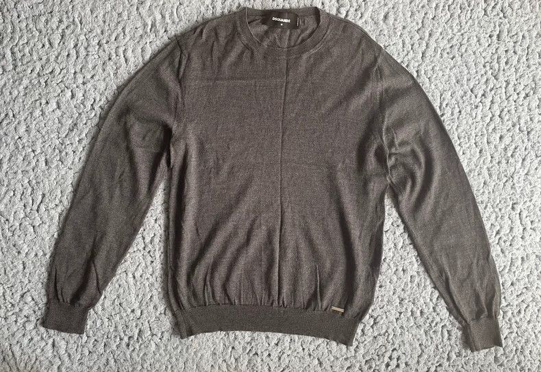 DSQUARED2 Men's Slim Fit Wool Sweater-yf