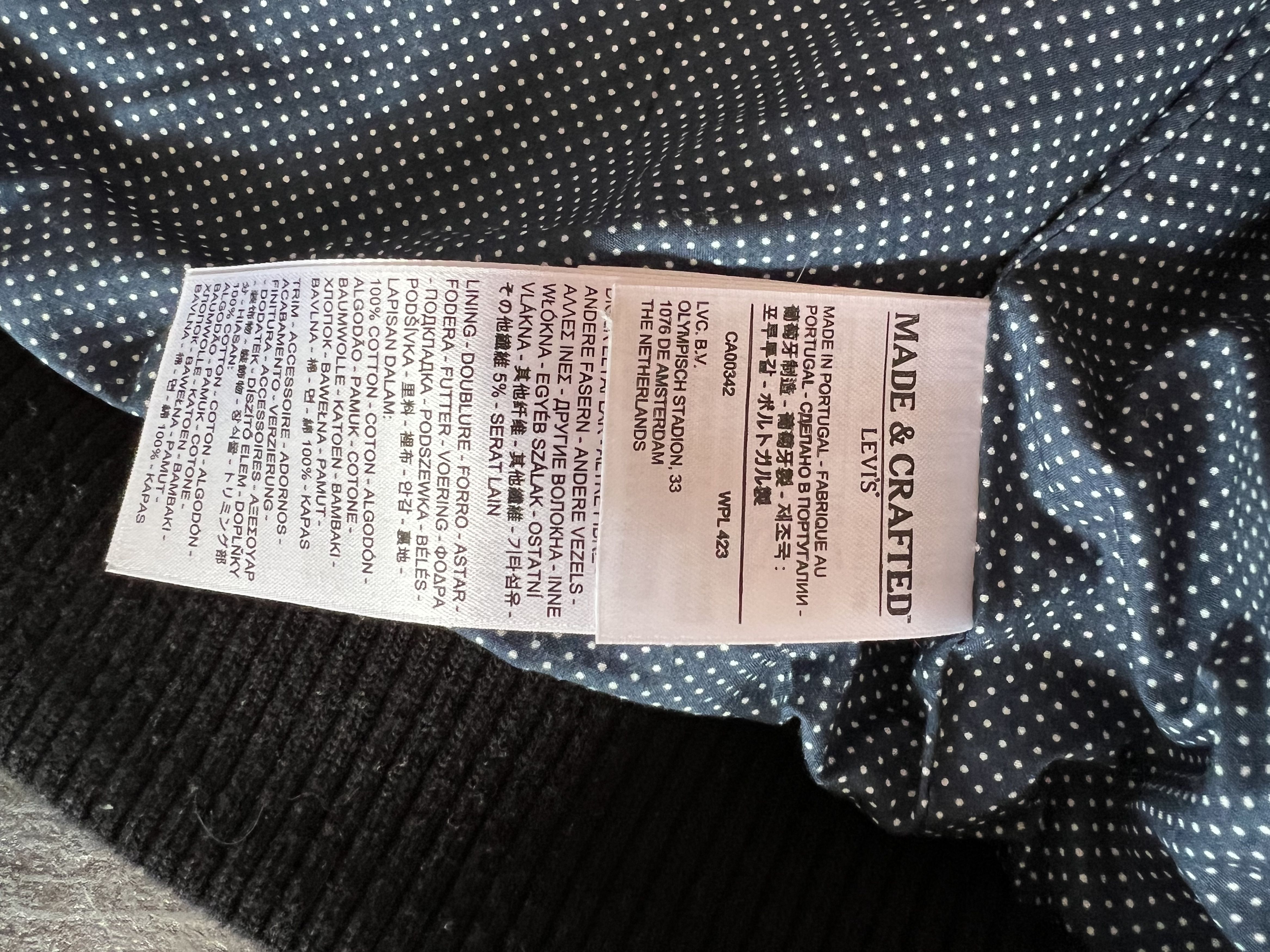 Levi's Made & Crafted Wool Varsity Jacket Size US S / EU 44-46 / 1 - 3 Thumbnail