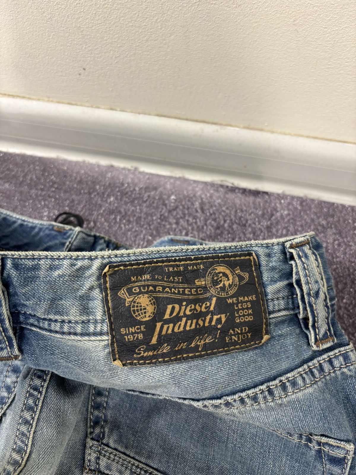 Diesel Diesel Larkee Relaxed NWT Comfort Straight Men’s Denim Jeans Size US 30 / EU 46 - 18 Thumbnail