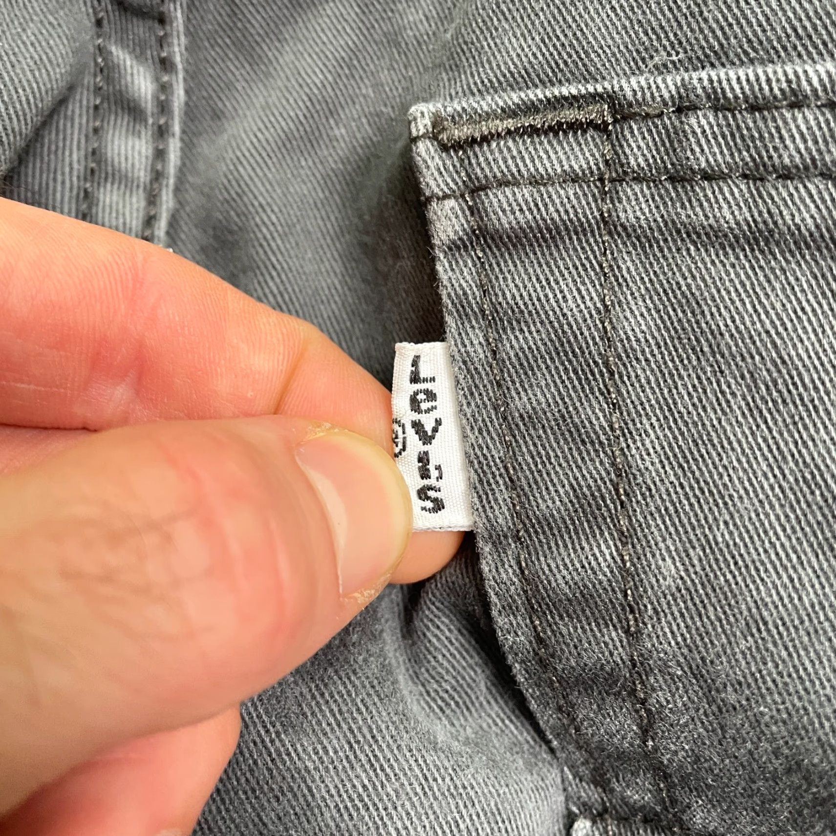 Levi's Levi's 502 Jeans Mens 34x32 Washed Black Denim Straight Leg Cotton Casual Size US 34 / EU 50 - 5 Thumbnail