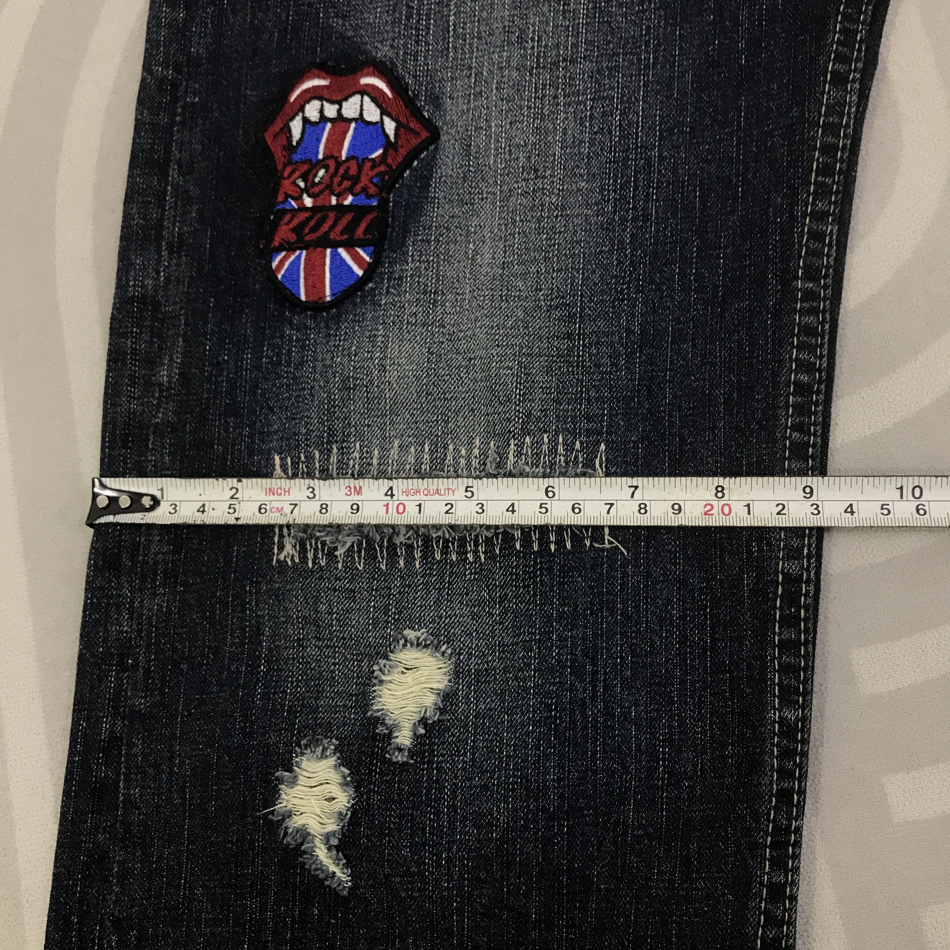 Japanese Brand Vintage Sorridere Punk Denim Japan Jeans K130B2 Size US 32 / EU 48 - 10 Thumbnail