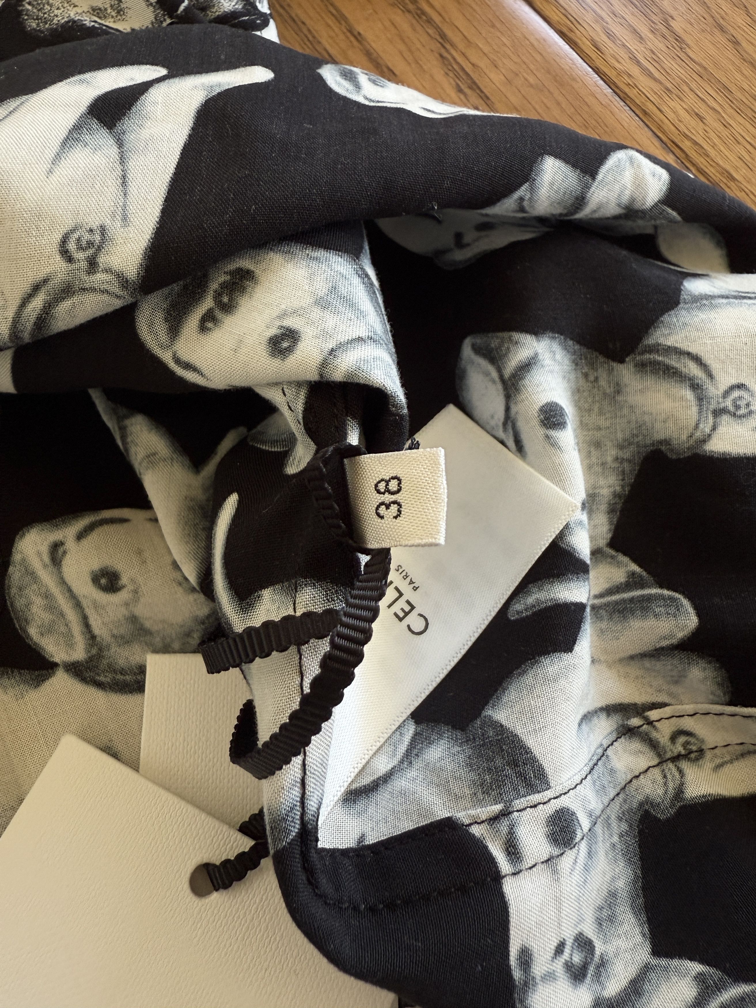 Celine Celine Dalmations Button Up NWT Size US XL / EU 56 / 4 - 12 Thumbnail