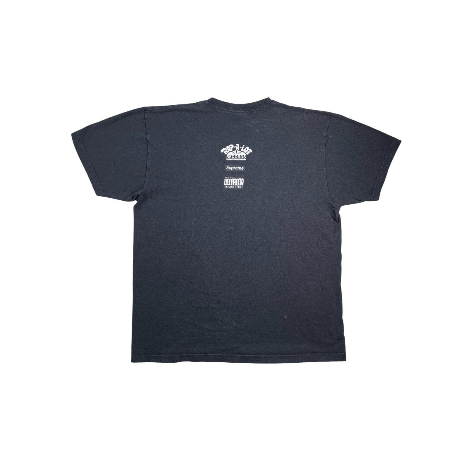 Supreme Supreme 'Trap A Lot Records' Navy Tee Size US XL / EU 56 / 4 - 2 Thumbnail