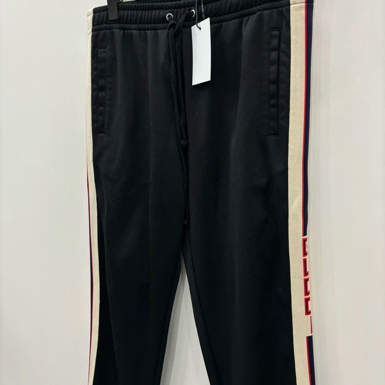 Gucci Gucci Size XS Tie-up striped leg casual pants Size US 29 - 3 Thumbnail