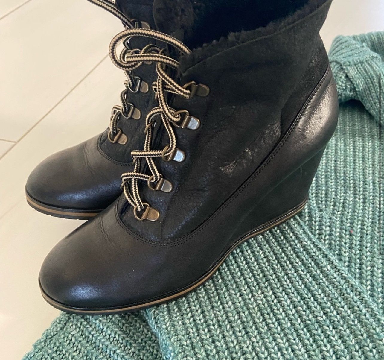 Other Marc Cain shirling leather boots 8.5 Size US 8.5 / IT 38.5 - 2 Thumbnail