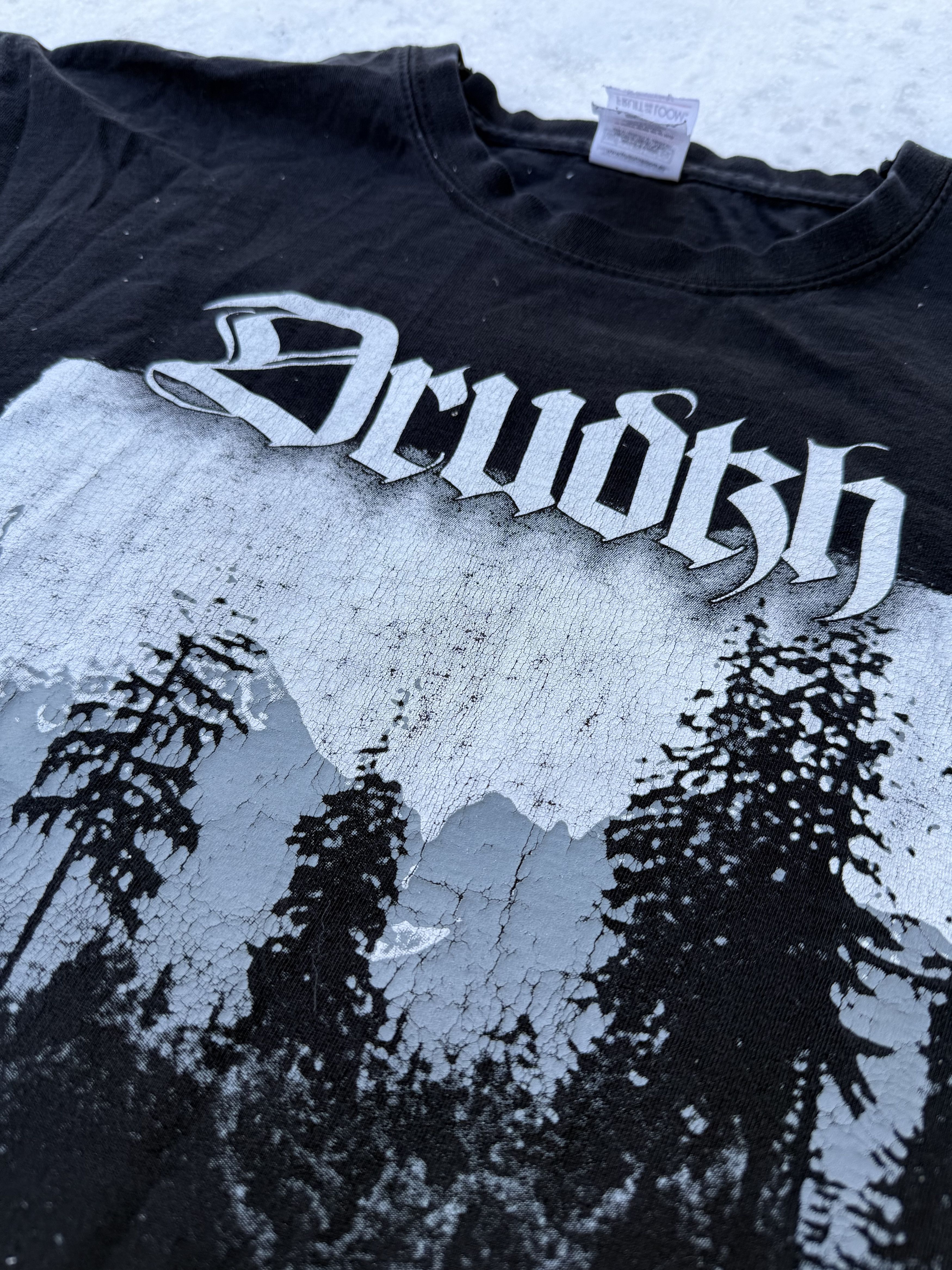 Vintage Drudkh False Down black metal band vintage tshirt 00s Size US M / EU 48-50 / 2 - 2 Thumbnail