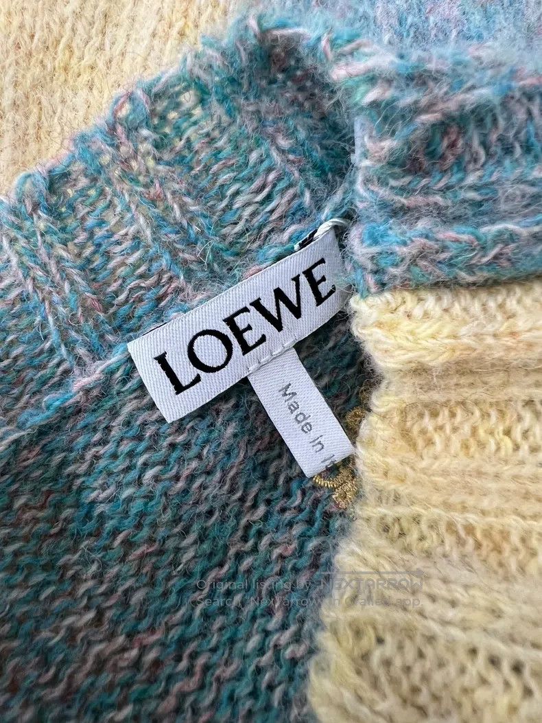 Loewe Loewe Two-tone knitted sweater Size M / US 6-8 / IT 42-44 - 4 Thumbnail