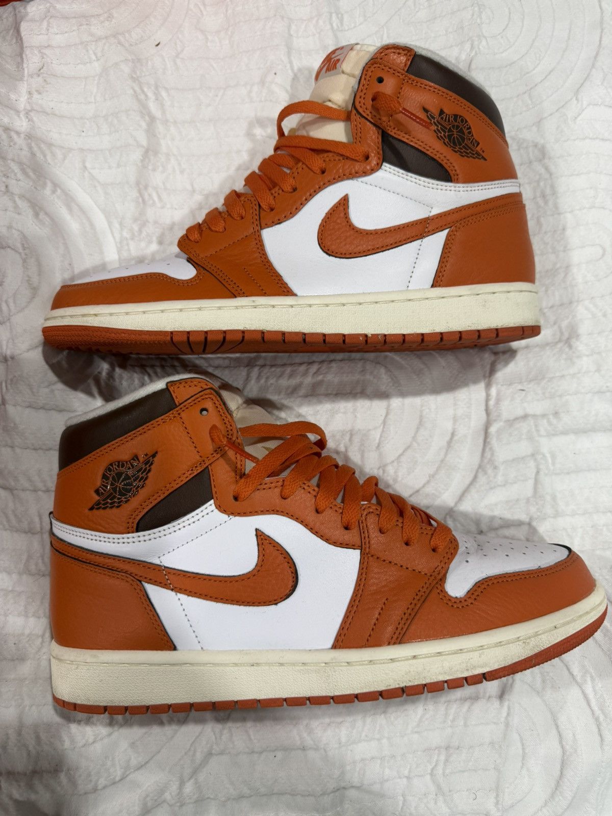 Jordan Brand Air Jordan 1 orange/white size 11.5 Size US 11.5 / IT 41.5 - 2 Thumbnail