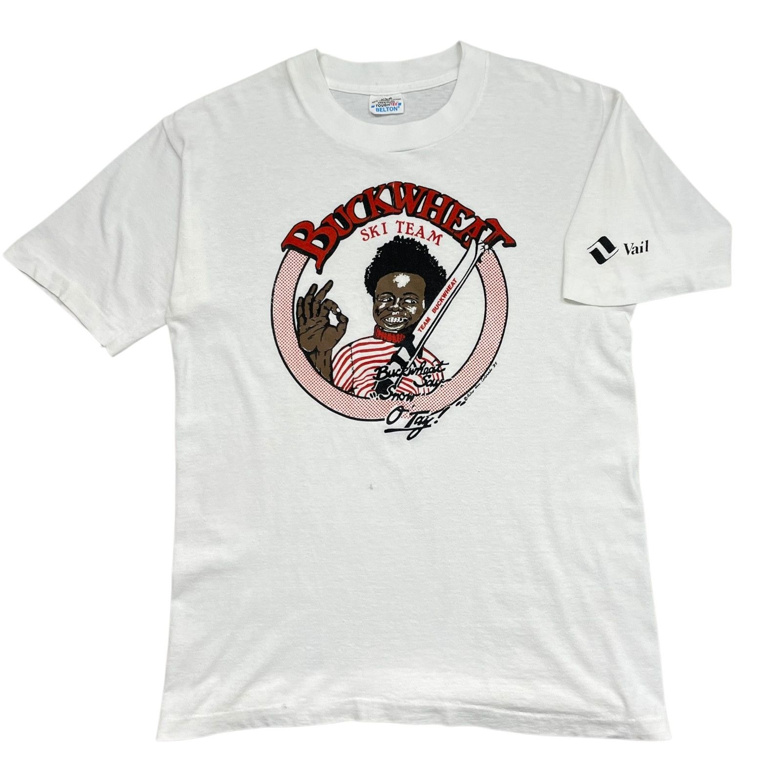 Vintage RARE 80s BUCKWHEAT SKI TEAM PARODY T-SHIRT COMEDY VAIL M Size US M / EU 48-50 / 2 - 1 Thumbnail