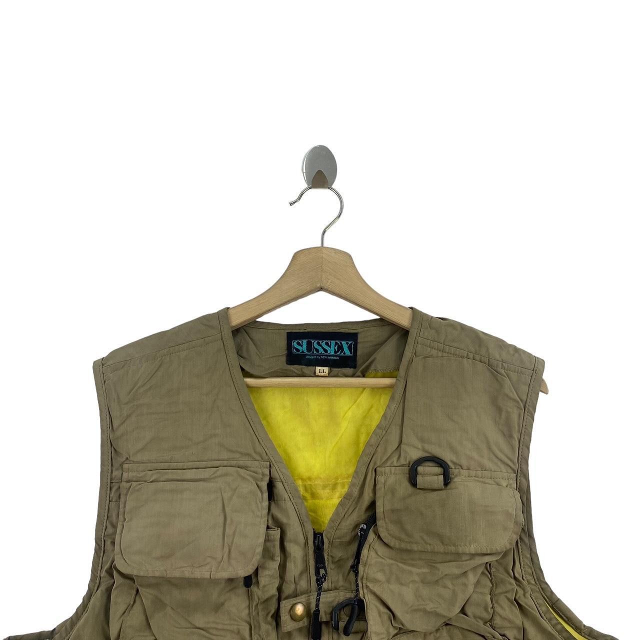 Vintage Vintage SUSSEX KEN SAWADA Survival Gear Vest Jacket Outdoor Size US L / EU 52-54 / 3 - 3 Thumbnail