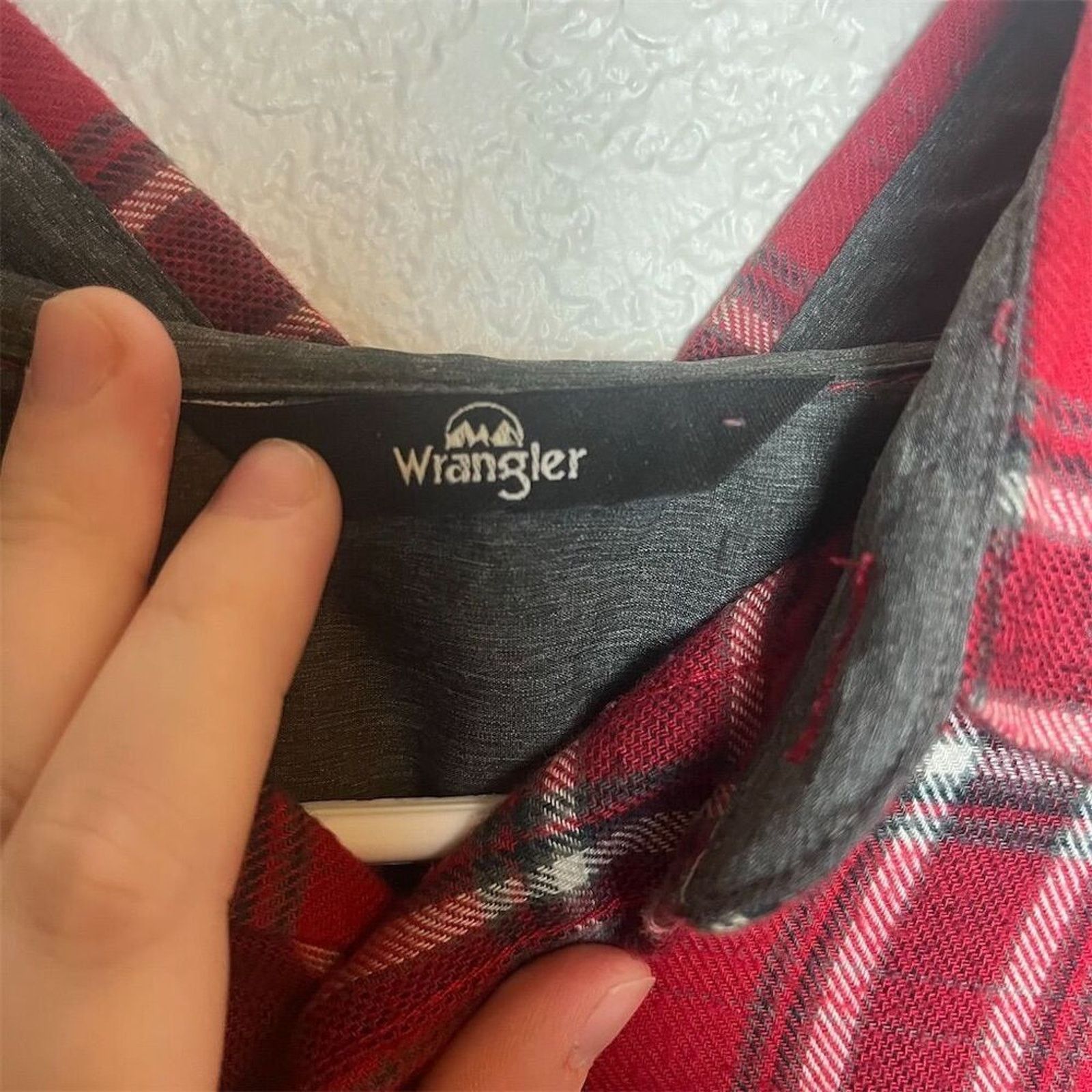 Wrangler Wrangler M Red Plaid Flannel Button-Up Shirt Long Sleeve Size US M / EU 48-50 / 2 - 4 Thumbnail