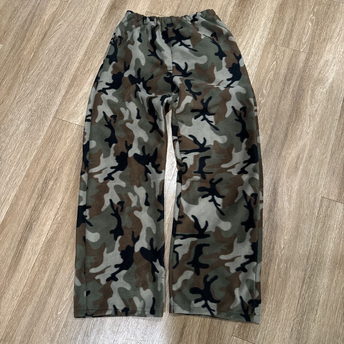 Vintage Baggy Camo Sweatpants Custom Fleece Size US 30 / EU 46 - 2 Thumbnail