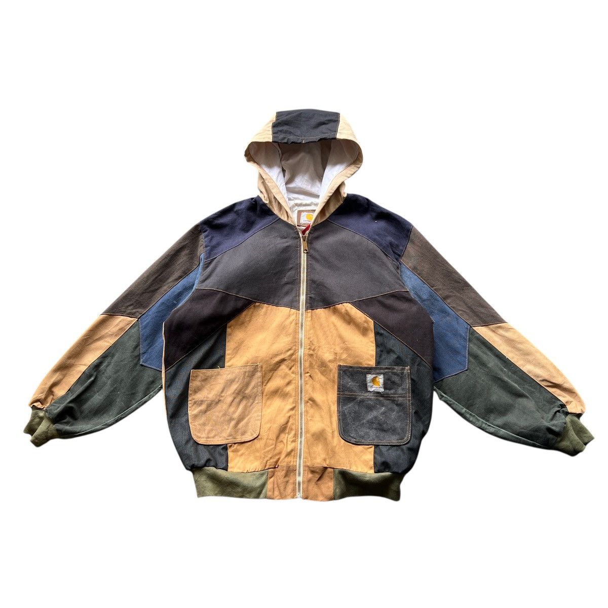 Carhartt Rare Carhartt Remake Rework Patchwork Jacket Size US L / EU 52-54 / 3 - 2 Thumbnail