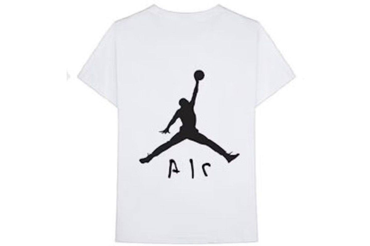 Nike × Travis Scott Travis Scott x Jordan Small Logo Cactus Jack Tee Size US M / EU 48-50 / 2 - 2 Thumbnail