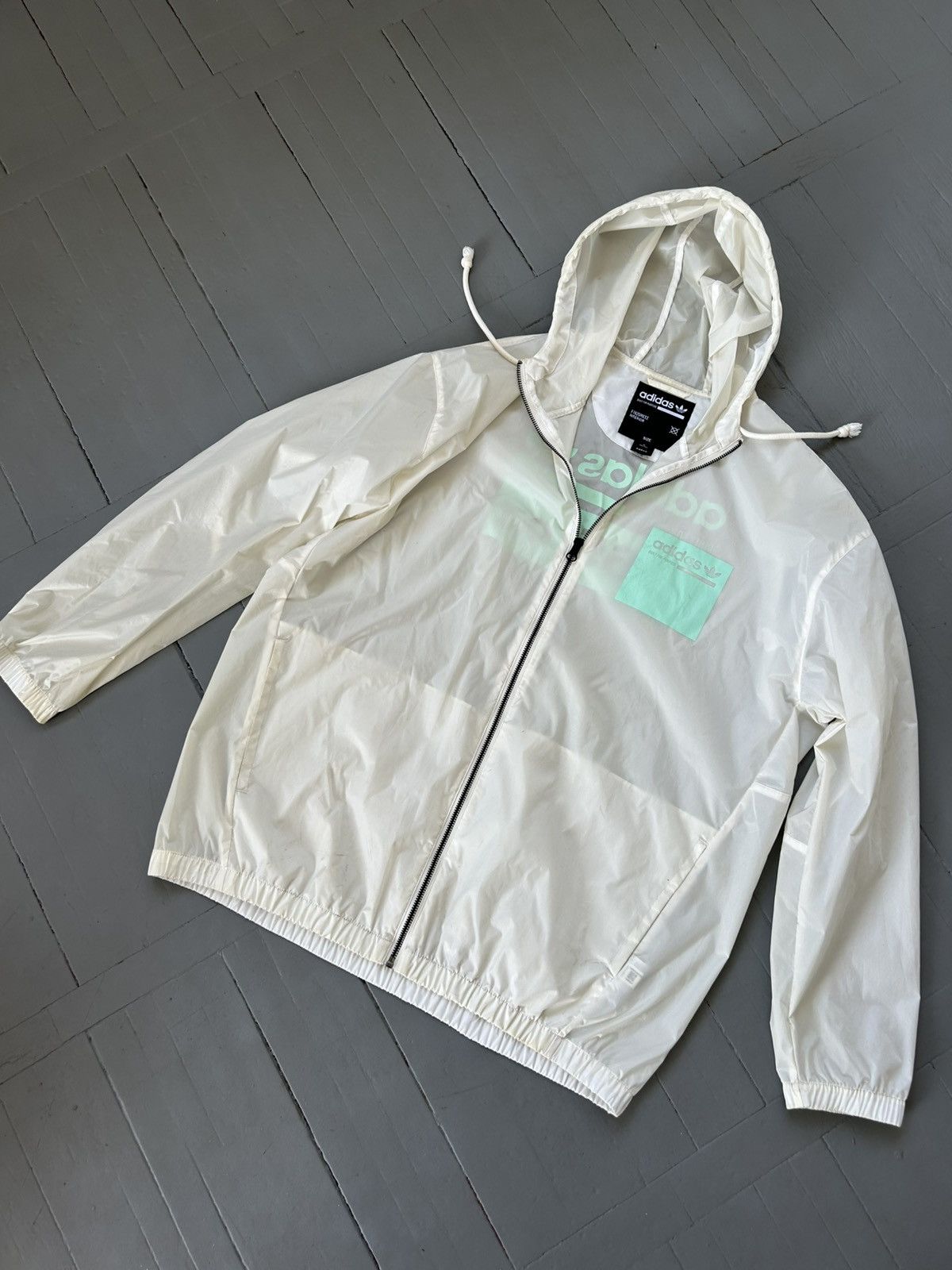 Adidas Adidas built for purpose 2.65 oz jacket spell out Size US M / EU 48-50 / 2 - 2 Thumbnail