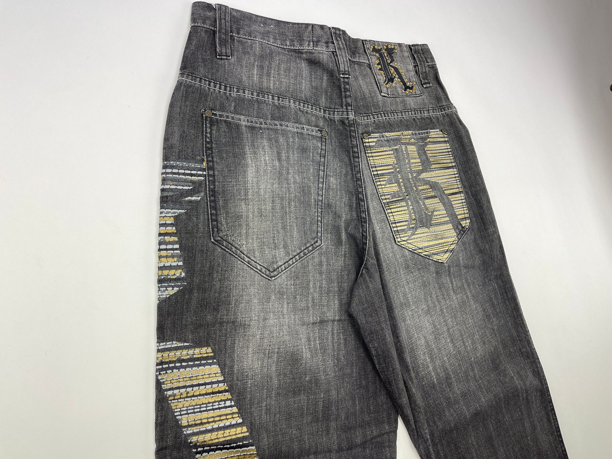Karl Kani KARL KANI jeans, baggy, vintage Kani jeans, 90s hip hop W 32 Size US 32 / EU 48 - 3 Thumbnail