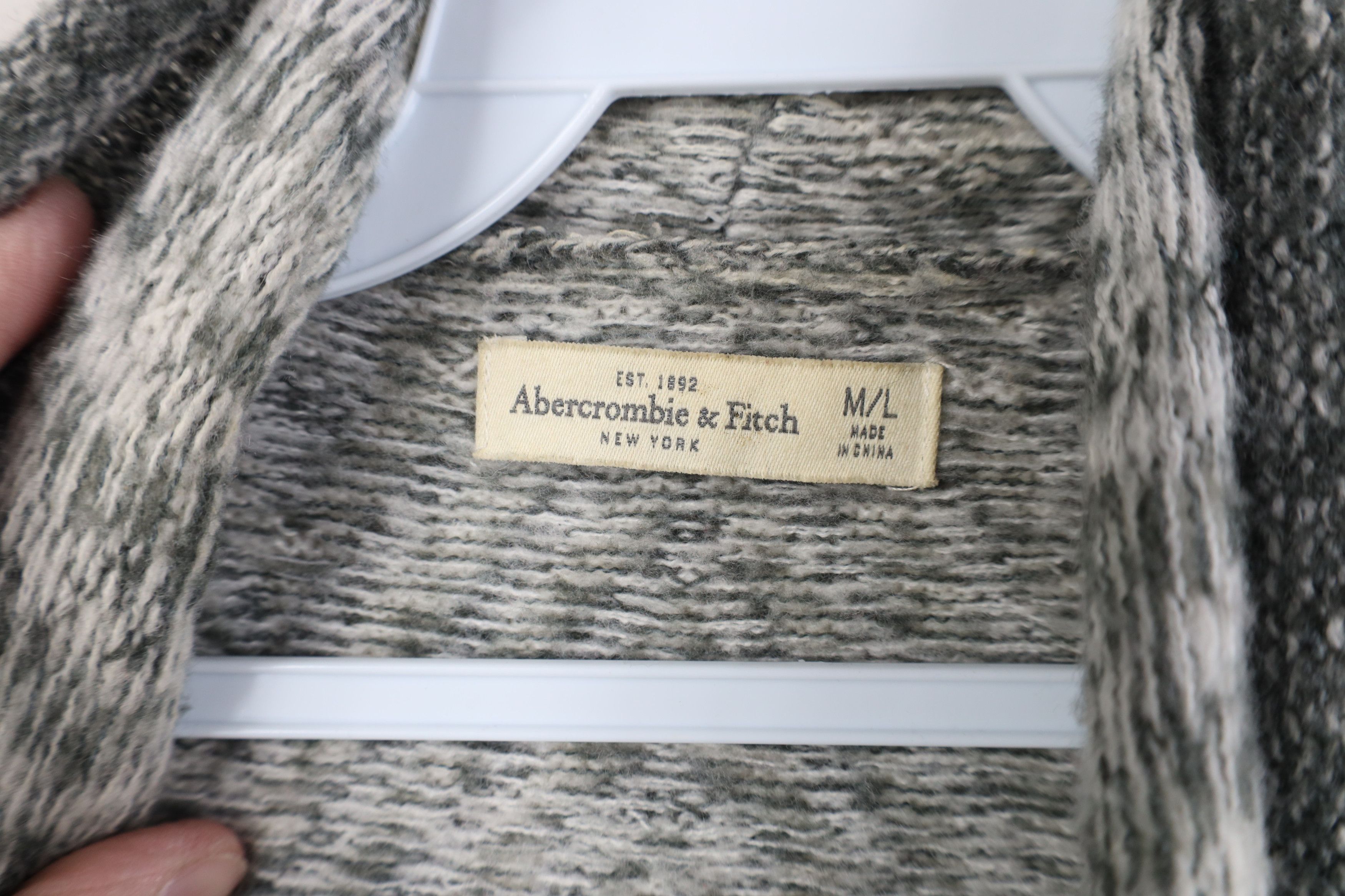 Abercrombie & Fitch Vintage Y2K Abercrombie Fitch Wrap Cardigan Sweater Size M / US 6-8 / IT 42-44 - 4 Thumbnail