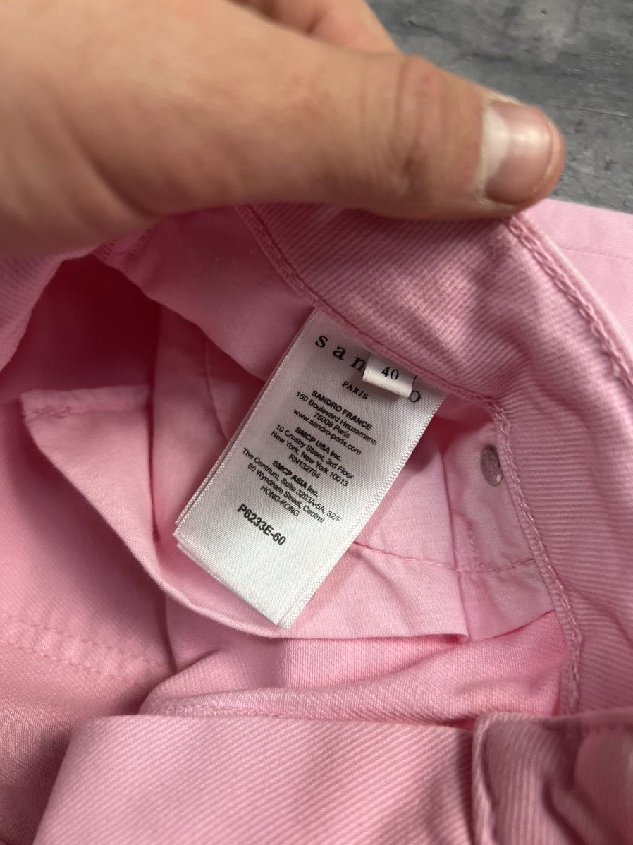 Sandro Sandro Pants Pink Size 28" / US 6 / IT 42 - 4 Thumbnail
