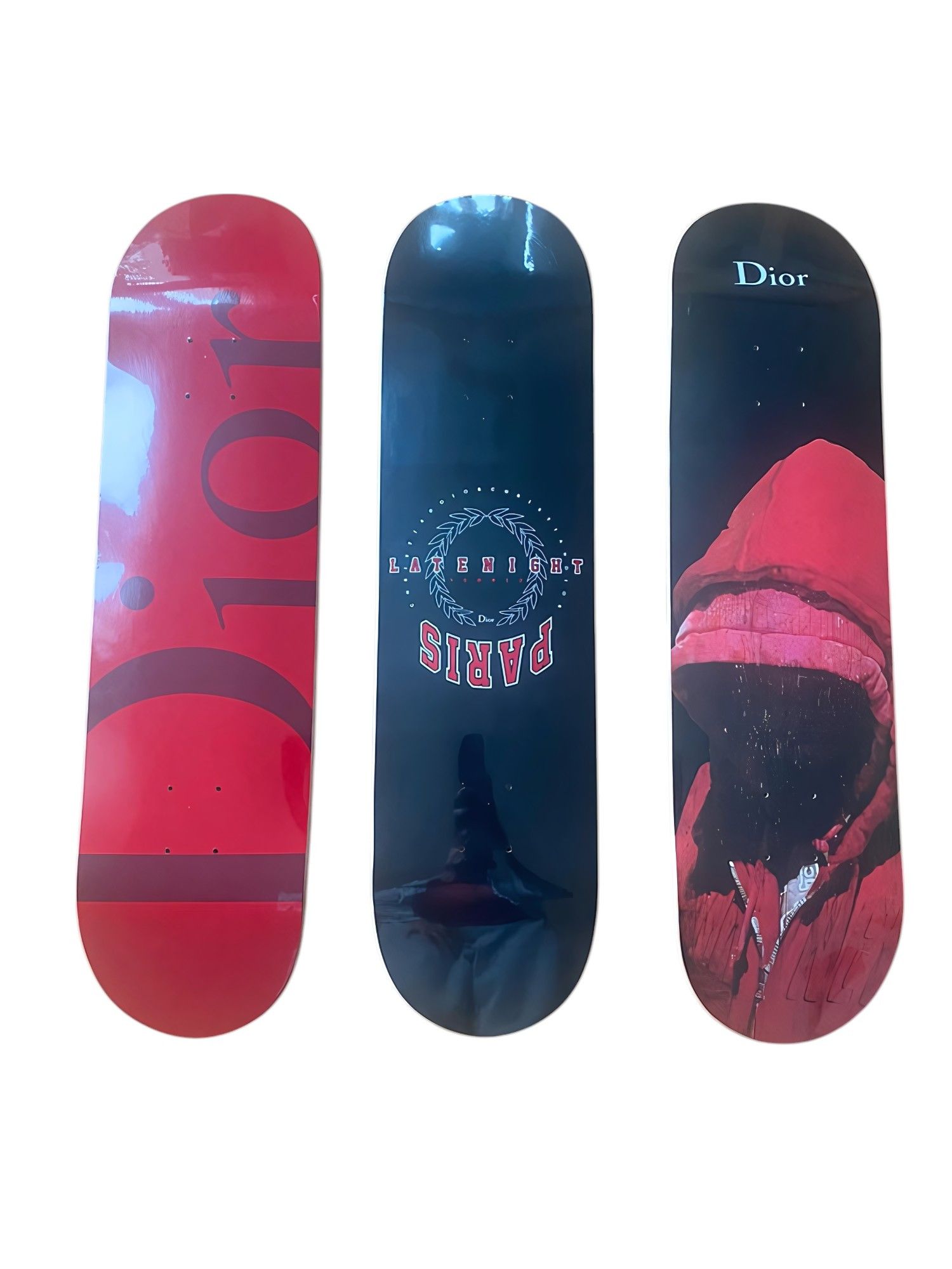Dior S/S 2018 DIOR HOMME SKATEBOARD DECK SET Size ONE SIZE - 2 Thumbnail