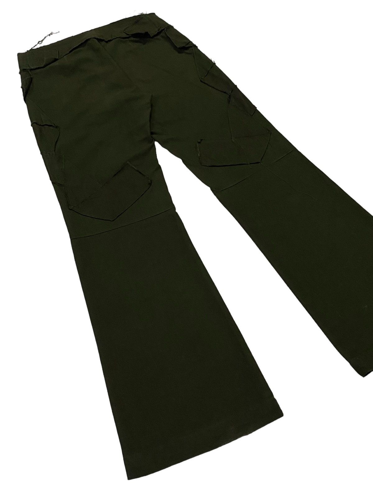 Issey Miyake Issey Miyake 2002 Flod Waist Bootcut Trousers Pants Size US 30 / EU 46 - 21 Thumbnail