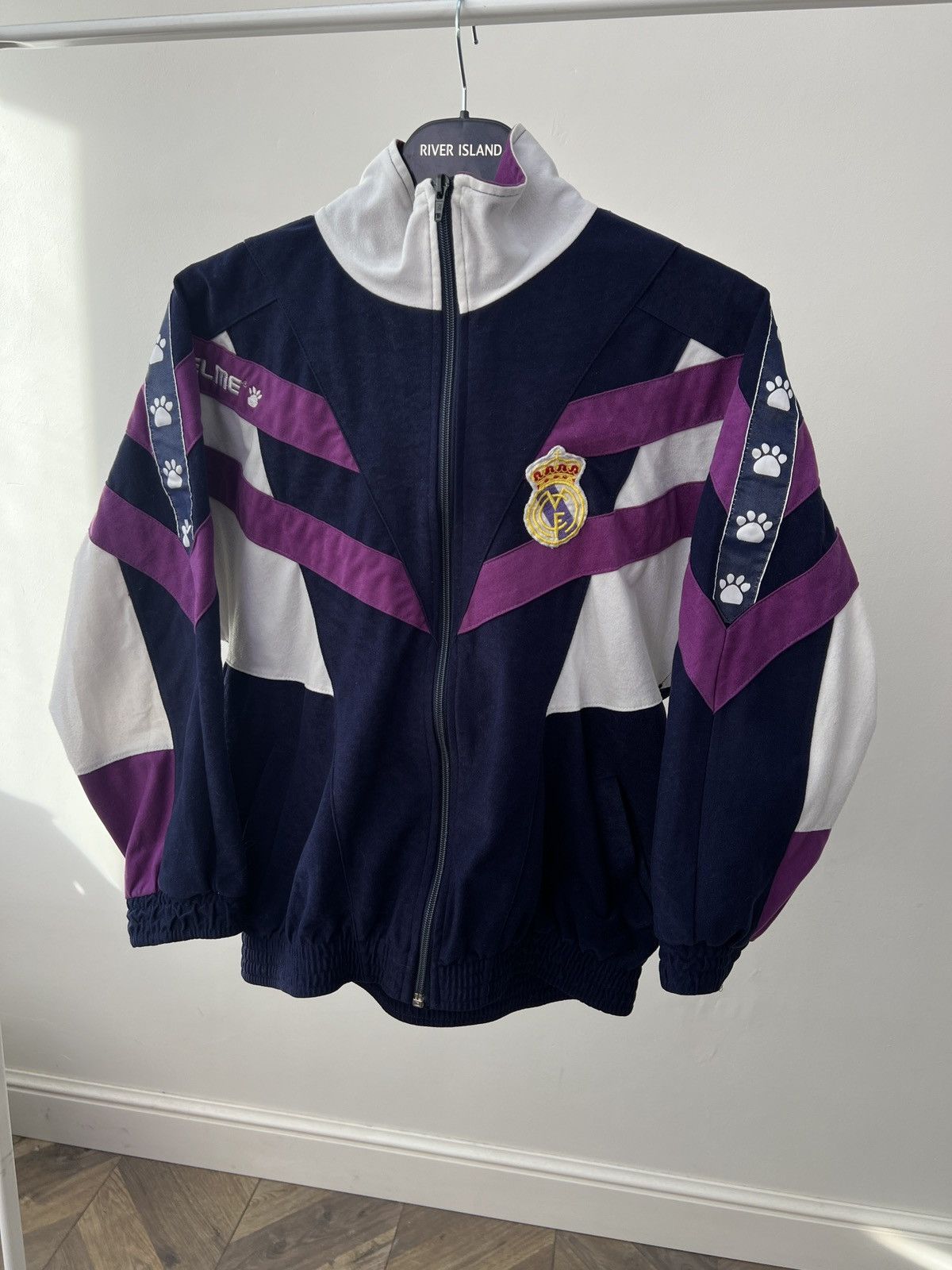 Other Vintage Kelme Real Madrid 1997/1998 Track Jacket Size US XS / EU 42 / 0 - 3 Thumbnail